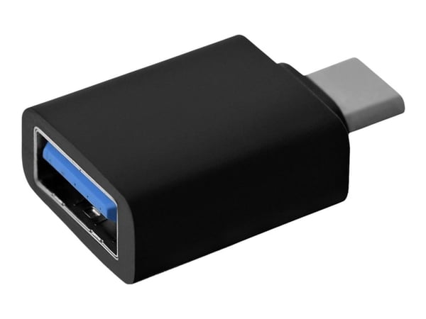 V7 - USB-kabel - USB-C (hann) reversibel til USB-type A (hunn) - USB 3.0 - svart