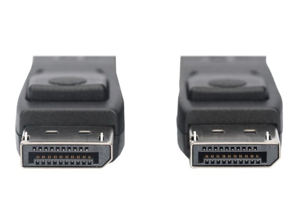 Digitus ASSMANN - DisplayPort-kaapeli - DisplayPort (M) - DisplayPort (M) - DisplayPort 1.4 - 1 m - 4K-tuki, 8K-tuki, 5K-tuki - Musta (AK-340106-01...