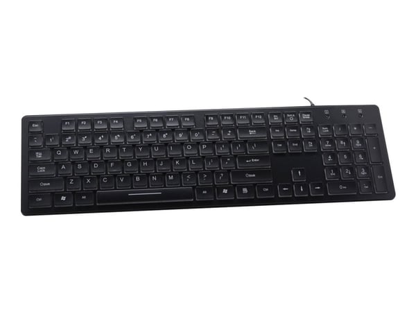 ART AK-20 SLIM - Tastatur - bakbelysning - USB ART AK-20 SLIM - Tastatur - bakbelysning - USB