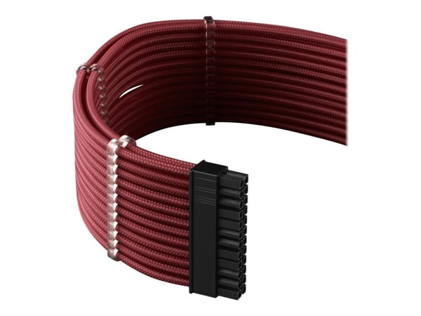 CableMod PRO Series ModMesh C-Series AXi, HXi & RM Cable Kit - Strømkabelsett - formstøpt - blodrød