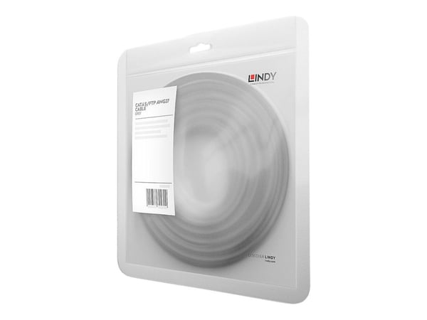 Lindy 47700, 0,3 m, Cat6, S/FTP (S-STP), RJ-45, RJ-45, Harmaa