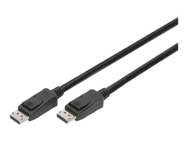 Digitus ASSMANN - DisplayPort-kaapeli - DisplayPort (M) - DisplayPort (M) - DisplayPort 1.4 - 1 m - 4K-tuki, 8K-tuki, 5K-tuki - Musta (AK-340106-01...