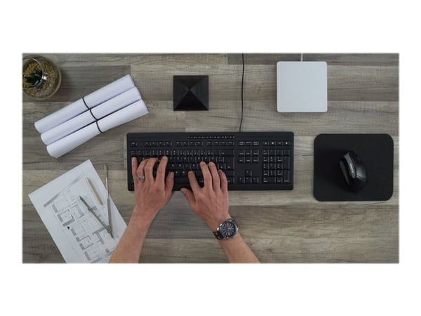 CHERRY STREAM KEYBOARD - Tastatur - USB - Storbritannia - tastsvitsj: CHERRY SX - svart