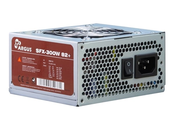 Argus SFX-300W 82+ - Strømforsyning (intern) - SFX12V - AC 110-240 V - 300 watt - aktiv PFC