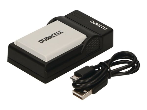 Duracell - USB-batterilader - svart - for Nikon Coolpix P100, P3, P4, P500, P5000, P510, P5100, P520, P530, P6000, P80, P90, S10