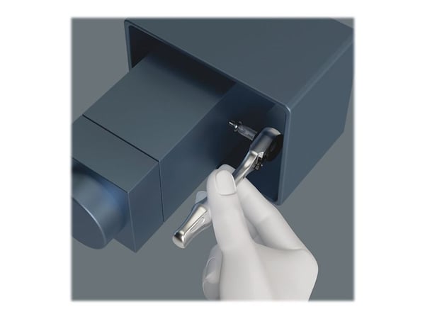 Wera Kraftform Kompakt Zyklop Mini 2 - Ratcheting screwdriver with bit and socket set - 27 deler - inn foldable box