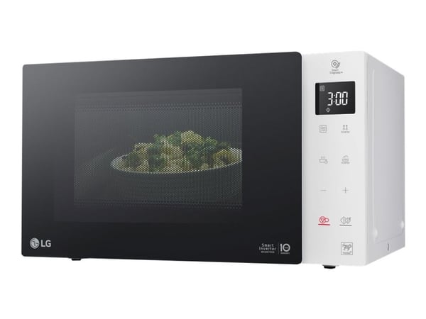 LG MS23NECBW - Mikrobølgeovn - 23 liter - 1000 W - hvit