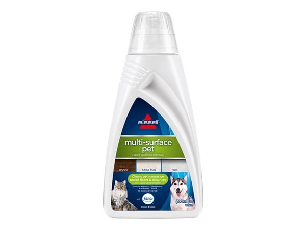 BISSELL Multi-Surface Pet - Rengjøringsmiddel - flaske - 1 L - blossom & breeze - hvit