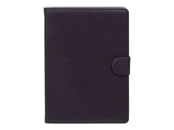 Riva Case Orly 3017 Universal - Lommebok for nettbrett - polyuretanlær - fiolett - 10.1"