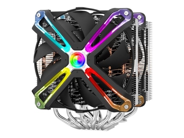 ZALMAN CNPS-20X - Prosessorijäähdytin - (seuraaviin: LGA1156, AM3, LGA1155, LGA2011, LGA1150, LGA2011-3, LGA1151, AM4, LGA2066) - alumiinia kuparip...