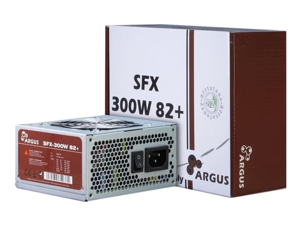 Argus SFX-300W 82+ - Strømforsyning (intern) - SFX12V - AC 110-240 V - 300 watt - aktiv PFC