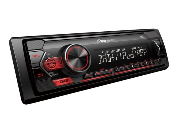 Pioneer MVH-S220DAB, Musta, 1 DIN, 200 W, 4.0 kanavaa, 50 W, PTY