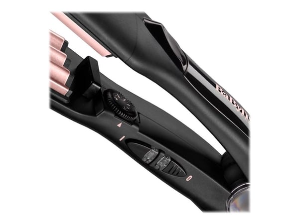 BaByliss 2165CE, crepejern fra 120 °C til  210 °C, Sort, Pink