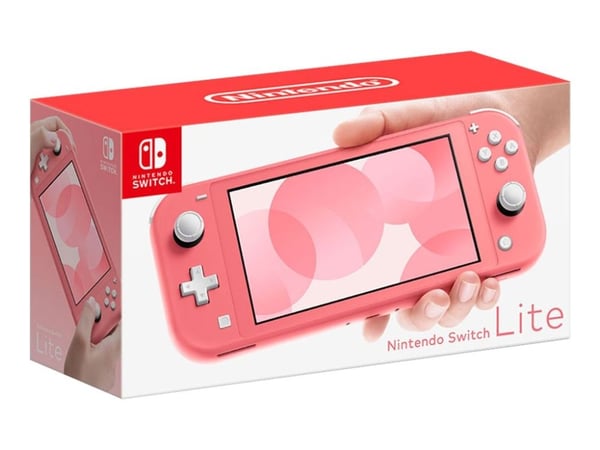 Nintendo Switch Lite - Håndholdt spillkonsoll - Korall