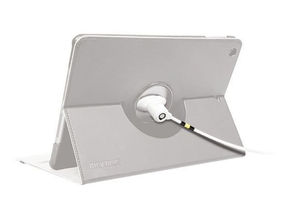 Mobilis Corporate Key - Lås för säkerhetskabel - vit - 1.8 m