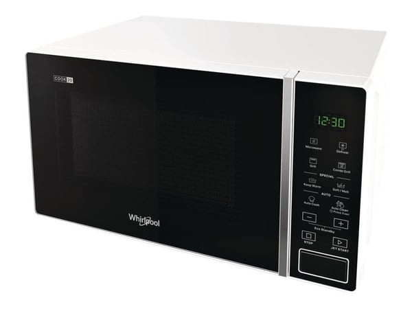 Whirlpool COOK 20 MWP 203 W - Mikrobølgeovn med grill - 20 liter - 700 W - hvit