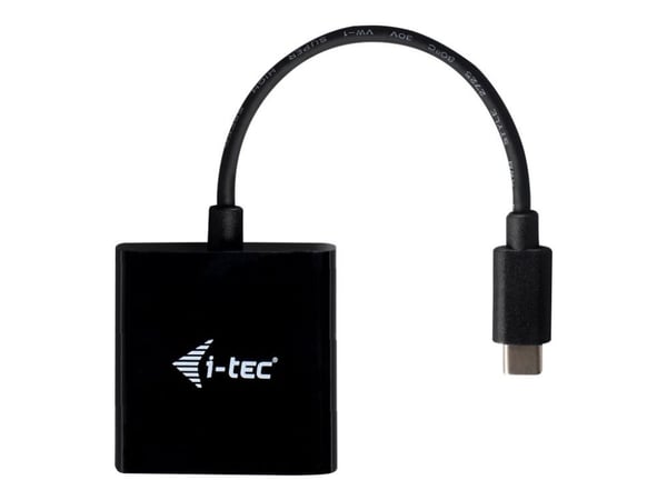 i-Tec USB-C HDMI Adapter - Ekstern videoadapter - USB-C 3.1 - HDMI - svart