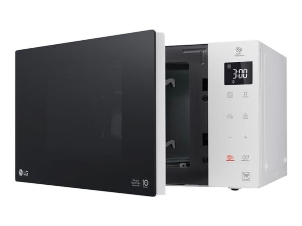 LG MS23NECBW - Mikrobølgeovn - 23 liter - 1000 W - hvit