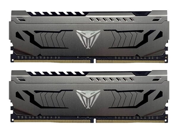 Patriot Extreme Performance Viper Steel - DDR4 - sats - 64 GB: 2 x 32 GB - DIMM 288-pin - 3200 MT/s / PC4-25600 - CL16 - 1.35 V - ej buffrad - icke...