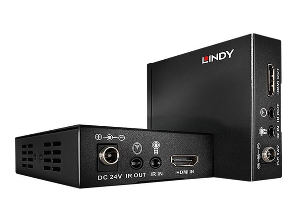 LINDY C6 HDMI 2.0 Extender - Video/lyd/infrarød-utvider - HDBaseT - opp til 70 m