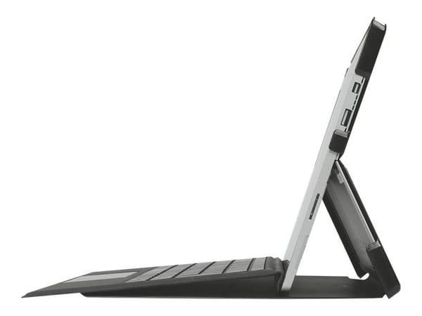 Mobilis Origine - Beskyttelsesveske for tablet PC - 12.3" - svart - for Microsoft Surface Pro (I midten av 2017), Pro 4, Pro 6, Pro 7