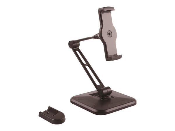 Startech Universal Tablet Stand - Portable Tablet Stand w/ Optional Wallmount Base - Adjustable Pivoting Tablet Stand (ARMTBLTDT) - Monteringssett ...
