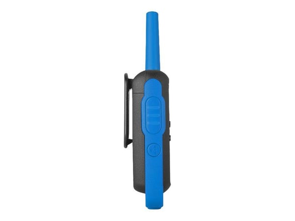 Motorola Talkabout T62 - Bærbar - toveis radio - PMR - 446 MHz - 16-kanalers - svart, blå (en pakke 2)