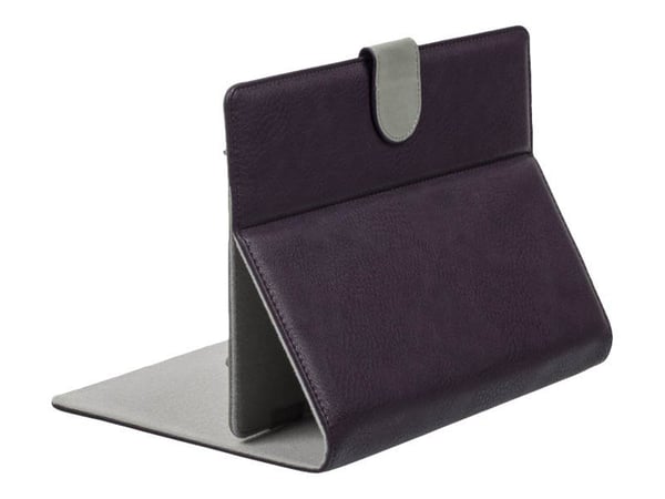 Riva Case Orly 3017 Universal - Lommebok for nettbrett - polyuretanlær - fiolett - 10.1"