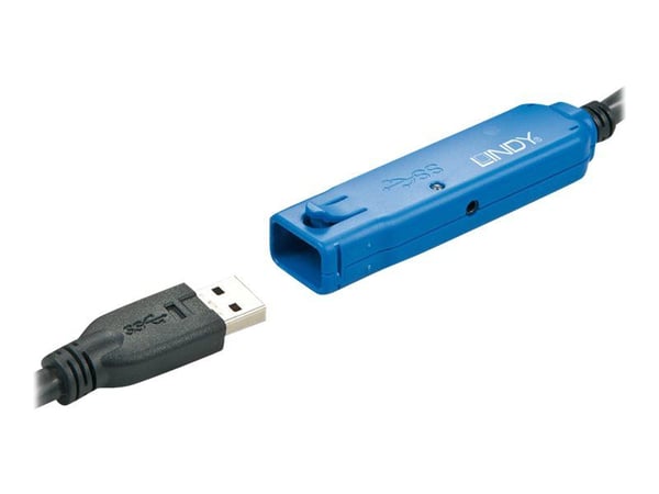 LINDY USB 3.0 Active Extension Cable Pro - USB-utvider - USB, USB 2.0, USB 3.0 - opp til 10 m