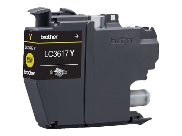 Brother LC-3617Y, Perusvärintuotto, Keltainen, Väriainepohjainen muste, 1 kpl, 550 sivua