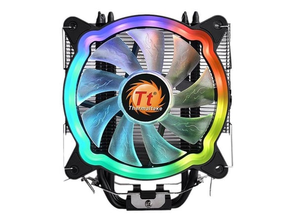 Thermaltake UX200 ARGB Lighting - Processorkylare - (för: LGA775, LGA1156, AM2, AM2+, AM3, LGA1155, AM3+, FM1, FM2, LGA1150, LGA1151, AM4, LGA1200)...