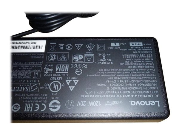 Lenovo - Strømadapter - AC 100-240 V - 120 watt - for IdeaCentre 310-15; 310S-08; 510-23; 520-24; 520-27; V310; V330-20ICB AIO; V410; V510