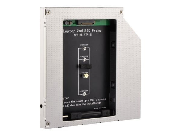 Gembird A-SATA12M2-01 - Uttagbar harddiskramme - 5.25" Slim Line to M.2 Gembird A-SATA12M2-01 - Uttagbar harddiskramme - 5.25" Slim Line to M.2