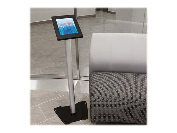 Startech Secure Tablet Floor Stand - Anti-Theft - Lockable Tablet Mount - For 9.7" Tablets - Metal Construction - Fixed Height (STNDTBLT1FS) - Mont...