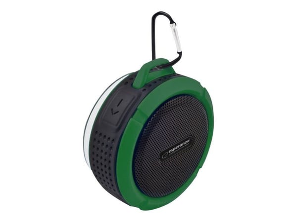 Esperanza COUNTRY - Kaiutin - kannettava - langaton - Bluetooth - 3 Watt - musta, vihreä