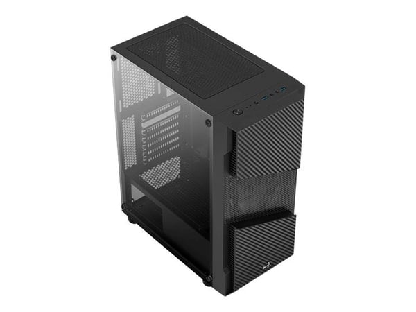 AEROCOOL ADVANCED TECHNOLOGIES AeroCool Menace Saturn FRGB v1 - Tempered Glass Edition - Tower - ATX - sidopanel med fönster (härdat glas)