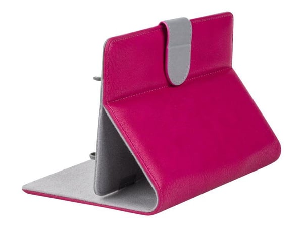 Riva Case Orly 3017 - Lommebok for nettbrett - polyuretanlær - rosa - 10.1"