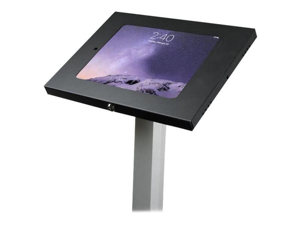 Startech Secure Tablet Floor Stand - Anti-Theft - Lockable Tablet Mount - For 9.7" Tablets - Metal Construction - Fixed Height (STNDTBLT1FS) - Mont...