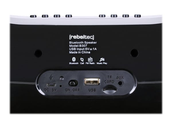 Rebeltec SoundBox 320 - kaiutin - kannettava - langaton - Bluetooth - 16 Wattia