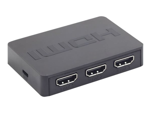 Cablexpert DSW-HDMI-34 - Video/audio switch - 3 x HDMI - stasjonær