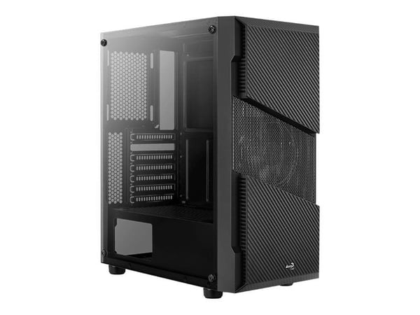 AEROCOOL ADVANCED TECHNOLOGIES AeroCool Menace Saturn FRGB v1 - Tempered Glass Edition - Tower - ATX - sidopanel med fönster (härdat glas)