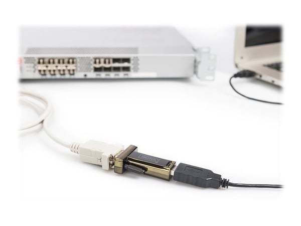 DIGITUS DA-70167 - Sarjasovitin - USB 2.0 - RS-232