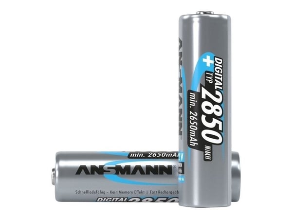 ANSMANN Digital - Batteri 4 x AA type - NiMH - (oppladbart) - 2850 mAh
