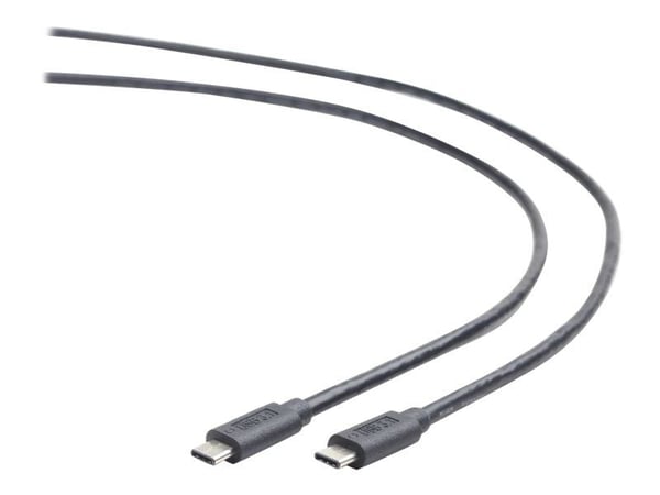 Cablexpert - USB-kabel - USB-C (hann) til USB-C (hann) - USB 3.1 - 3 A - 1 m - svart