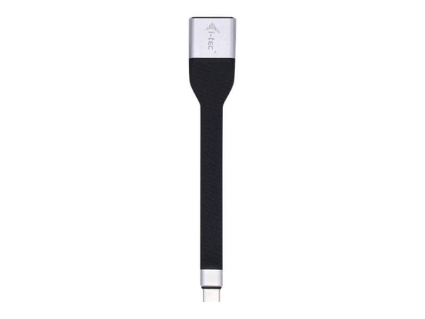 i-Tec USB-C Flat DP Adapter 4K/60 Hz - Adapterkabel - USB-C (hann) til DisplayPort (hann) - Thunderbolt 3 - 11.5 m - 4K-støtte - svart