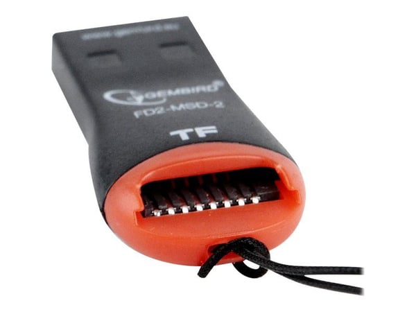 Gembird - Kortleser (TransFlash, microSD, microSDHC) - USB 2.0