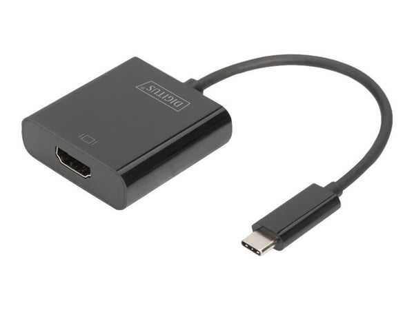 DIGITUS - Ekstern videosovitin - USB-C 3.1 - HDMI - lajittelu - lajittelu