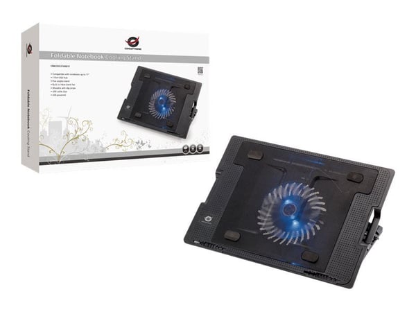 Conceptronic CNBCOOLSTAND1F - Notebookstativ - med kjølevifte