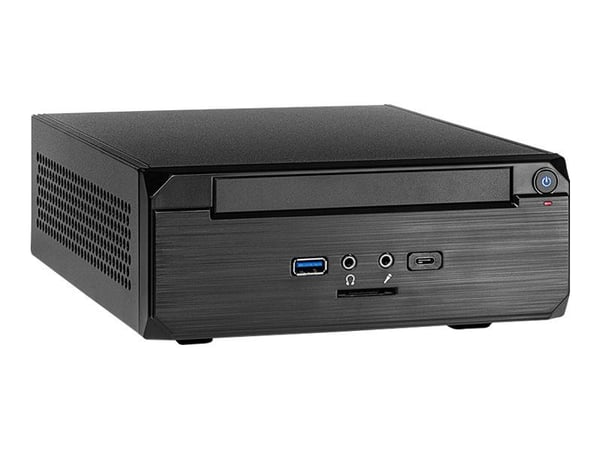 Inter-Tech MW-02 II - SFF - mini-ITX - USB/lyd