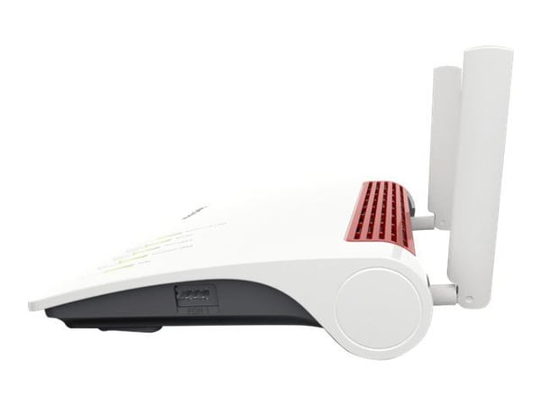 FRITZ!Box 6890 LTE - Trådløs ruter - ISDN/WWAN/DSL 4-portssvitsj - 1GbE - Wi-Fi 5 - Dobbeltbånd - VoIP-telefonadapter (DECT)